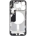 Mid-Frame Housing  W/ Small Parts For iPhone 15 Pro Max (EU / Global Version) (Used OEM Pull: Grade C) (Blue Titanium)
