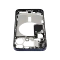 Mid-Frame Housing  W/ Small Parts For iPhone 15 Pro Max (EU / Global Version) (Used OEM Pull: Grade C) (Blue Titanium)