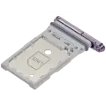Dual Sim Card Tray Compatible For Samsung Galaxy S22 5G / S22 Plus 5G (Bora Purple)