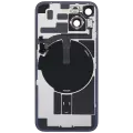 Back Glass With Steel Plate With Wireless NFC & MagSafe Magnet Pre-Installed For iPhone 14 (No Logo) (Starlight)