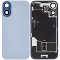 Back Glass w/ MagSafe Magnet & NFC & Flashlight Flex Compatible For iPhone 17 (Used OEM Pull: Grade A) (Mist Blue)