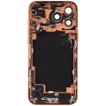 Back Housing W/ Charging Port Flex & Small Parts Compatible For iPhone 17 Pro Max (US Version) (Used OEM Pull: Grade A) (Cosmic Orange)