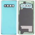Back cover Glass With Camera Lens For Samsung Galaxy S10  (Service Pack) (Prism Green)