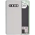 Back cover Glass With Camera Lens For Samsung Galaxy S10 Plus (Service Pack) (Prism Silver)