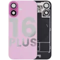 Back Glass w/ MagSafe Magnet & NFC & Flashlight Flex For iPhone 16 Plus (Used OEM Pull: Grade A) (Pink)