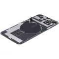 Back Glass w/ MagSafe Magnet & NFC & Flashlight Flex For iPhone 14 Plus (Quality - OEM Pull C) (Starlight)
