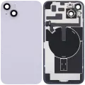 Back Glass w/ MagSafe Magnet & NFC & Flashlight Flex For iPhone 14 Plus (Quality - OEM Pull C) (Purple)