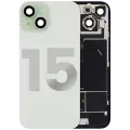 Back Glass w/ MagSafe Magnet & NFC & Flashlight Flex For iPhone 15 (Used OEM Pull: Grade B) (Green)