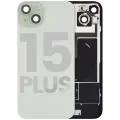 Back Glass w/ MagSafe Magnet & NFC & Flashlight Flex For iPhone 15 Plus (Used OEM Pull: Grade B) (Green)