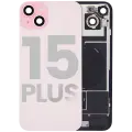 Back Glass w/ MagSafe Magnet & NFC & Flashlight Flex For iPhone 15 Plus (Used OEM Pull: Grade B) (Pink)