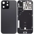 Back Glass w/ MagSafe Magnet & NFC & Flashlight Flex For iPhone 16 Pro Max (Quality - OEM Pull C) (Black Titanium)