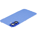 Back Glass w/ MagSafe Magnet & NFC & Flashlight Flex For iPhone 16 (Quality - OEM Pull C) (Ultramarine)