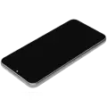 OLED Assembly With Frame Compatible For Samsung Galaxy A34 5G (A346 / 2023) (Service Pack) (Silver)