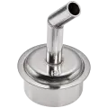 861 Series 45 Degree Oblique Stainless Steel Hot Air Rework Station Nozzles - 6MM (Relife)