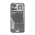 Back Glass w/ MagSafe Magnet & NFC & Flashlight Flex For IPhone 15 Plus (Service Pack) (Blue)