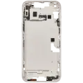 Mid-Frame Housing  W/ Charging Port Flex & Small Parts  For iPhone 14 Plus (EU / Global Version) (Used OEM Pull: Grade C) (Starlight)
