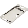 Mid-Frame Housing  W/ Charging Port Flex & Small Parts  For iPhone 14 Plus (EU / Global Version) (Used OEM Pull: Grade C) (Starlight)
