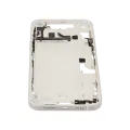 Mid-Frame Housing  W/ Charging Port Flex & Small Parts  For iPhone 14 Plus (EU / Global Version) (Used OEM Pull: Grade C) (Starlight)