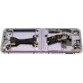 Inner OLED Assembly With Frame Compatible For Samsung Galaxy Z Flip 5 5G (F731) (US & International) (Aftermarket Plus) (Lavender)
