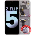 Inner OLED Assembly With Frame For Samsung Galaxy Z Flip 5 5G (US & International) (Service Pack) (Lavender)