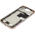 Mid-Frame Housing  W/ Charging Port Flex & Small Parts  For iPhone 16 Pro Max (EU / Global Version) (Used OEM Pull: Grade B) (Desert Titanium)