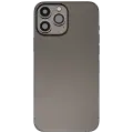 Back Housing W/ Charging Port Flex & Small Parts  For iPhone 13 Pro Max (EU / Global Version) (Used OEM Pull: Grade C) (Graphite)