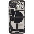Back Housing W/ Charging Port Flex & Small Parts  For iPhone 13 Pro (US Version) (Used OEM Pull: Grade C) (Graphite)