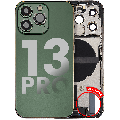 Back Housing W/ Charging Port Flex & Small Parts  For iPhone 13 Pro (US Version) (Used OEM Pull: Grade B) (Alpine Green)