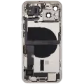 Back Housing W/ Charging Port Flex & Small Parts  For iPhone 13 (EU / Global Version) (Used OEM Pull: Grade C) (Starlight)