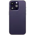 Back Housing W/ Charging Port Flex & Small Parts  For iPhone 14 Pro (US Version) (Used OEM Pull: Grade B) (Deep Purple)