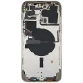 Back Housing W/ Small Parts For iPhone 14 Pro Max (EU / Global Version) (Used OEM Pull: Grade C) (Gold)