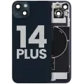 Back Glass w/ MagSafe Magnet & NFC & Flashlight Flex For iPhone 14 Plus (Used OEM Pull: Grade A) (Midnight)