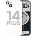 Back Glass w/ MagSafe Magnet For iPhone 14 Plus (Used OEM Pull: Grade A) (Starlight)