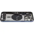Back Housing W/ Charging Port Flex & Small Parts  For iPhone 12 Pro Max (EU / Global Version) (Used OEM Pull: Grade C) (Pacific Blue)