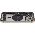 Back Housing W/ Charging Port Flex & Small Parts  For iPhone 12 Pro Max (EU / Global Version) (Used OEM Pull: Grade C) (Gold)