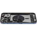 Back Housing W/ Charging Port Flex & Small Parts  For iPhone 12 Pro Max (EU / Global Version) (Used OEM Pull: Grade B) (Pacific Blue)
