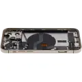 Back Housing W/ Charging Port Flex & Small Parts  For iPhone 12 Pro (EU / Global Version) (Used OEM Pull: Grade C) (Gold)