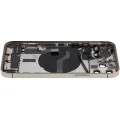 Back Housing W/ Charging Port Flex & Small Parts  For iPhone 12 Pro (EU / Global Version) (Used OEM Pull: Grade C) (Gold)