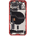 Back Housing W/ Charging Port Flex & Small Parts  For iPhone 12 (US Version) (Used OEM Pull: Grade C) (Red)