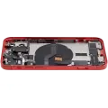 Back Housing W/ Charging Port Flex & Small Parts  For iPhone 12 (US Version) (Used OEM Pull: Grade C) (Red)