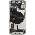 Back Housing W/ Charging Port Flex & Small Parts  For iPhone 12 (US Version) (Used OEM Pull: Grade C) (Green)