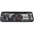 Back Housing W/ Charging Port Flex & Small Parts  For iPhone 12 (US Version) (Used OEM Pull: Grade C) (Black)