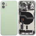 Back Housing W/ Charging Port Flex & Small Parts  For iPhone 12 (EU / Global Version) (Used OEM Pull: Grade B) (Green)