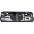 Back Housing W/ Charging Port Flex & Small Parts  For iPhone 13 Mini (US Version) (Used OEM Pull: Grade A) (Midnight)