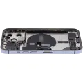 Back Housing W/ Charging Port Flex & Small Parts  For iPhone 13 Pro (EU / Global Version) (Used OEM Pull: Grade A) (Sierra Blue)