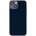 Back Housing W/ Charging Port Flex & Small Parts  For iPhone 13 Mini (US Version) (Used OEM Pull: Grade B) (Midnight)