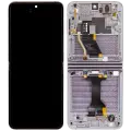 Inner OLED Assembly With Frame Compatible For Samsung Galaxy Z Flip 5 5G (F731) (US & International) (Aftermarket) (Lavender)
