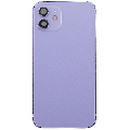 Back Housing W/ Charging Port Flex & Small Parts  For iPhone 12 (US Version) (Used OEM Pull: Grade A) (Purple)