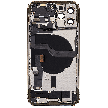 Back Housing W/ Charging Port Flex & Small Parts  For iPhone 12 Pro (US Version) (Used OEM Pull: Grade A) (Gold)