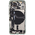 Back Housing W/ Charging Port Flex & Small Parts  For iPhone 12 Mini (EU / Global Version) (Used OEM Pull: Grade A) (Green)